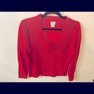 Adrian Delafield long sleeve knitted sweater